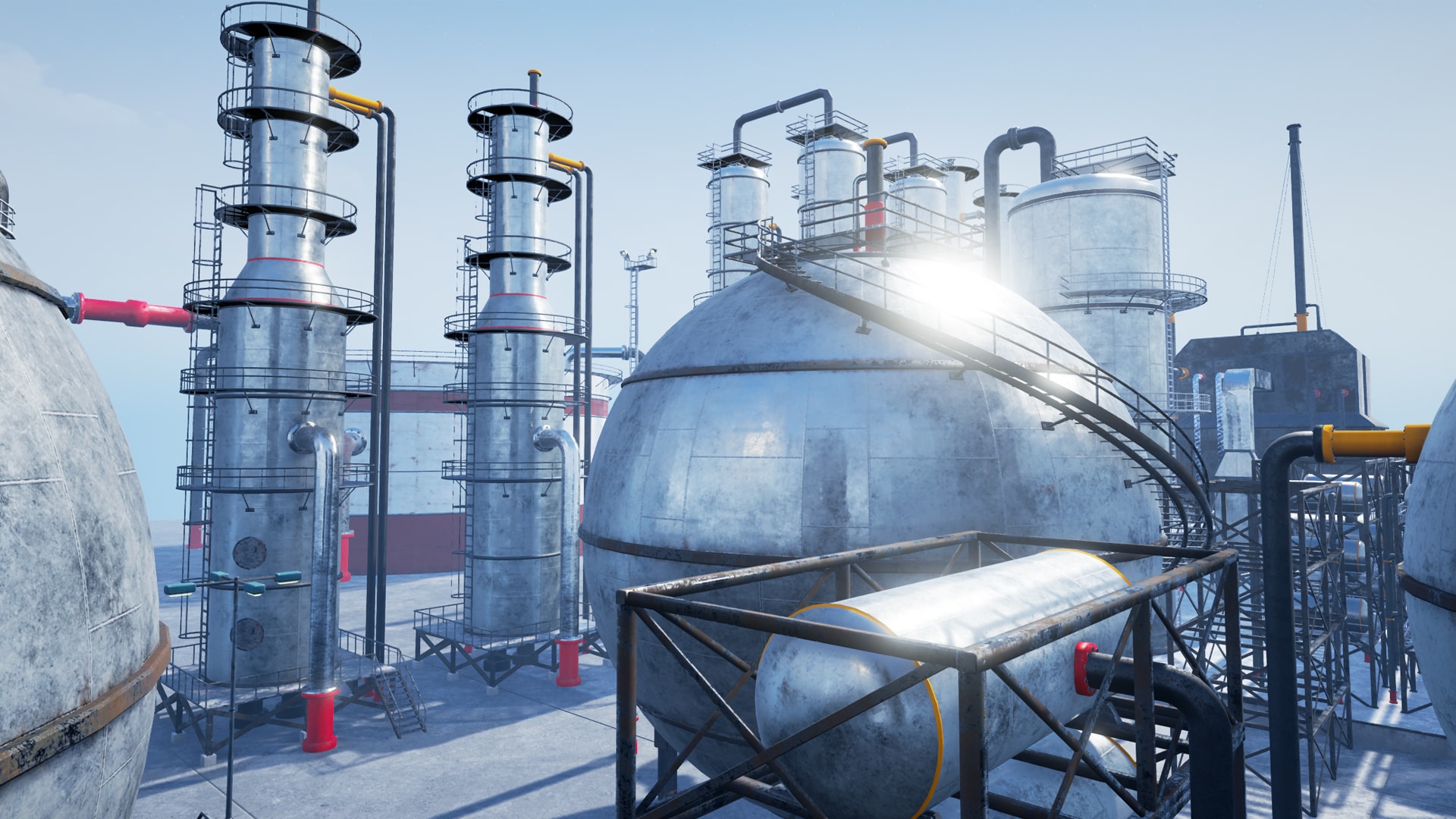 Modular Oil Refinery Model Pack